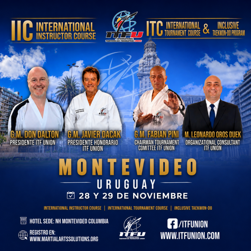 Curso Internacional para Instructores y de Torneos ITFU 2026 (IIC & ITC)