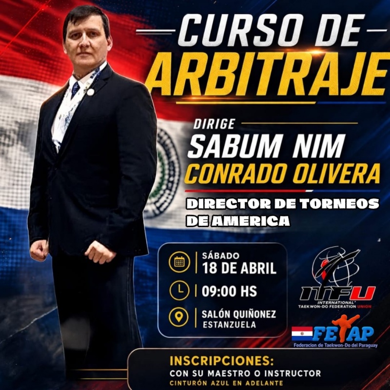 Paraguay sede del Curso de Arbitraje ITF Union dirigido por el Director de Torneos de América