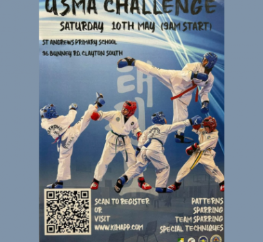 USMA Challenge 2025: Gran Torneo de Taekwon-Do en Clayton South