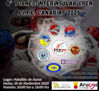 Las Islas Canarias se preparan para vivir el 4° Torneo Interinsular Open F.I.T.E. Canarias 2025