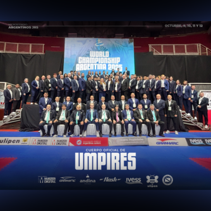 Excelencia y compromiso: el equipo de Umpires fue clave en el éxito del World Championship ITFU 2025