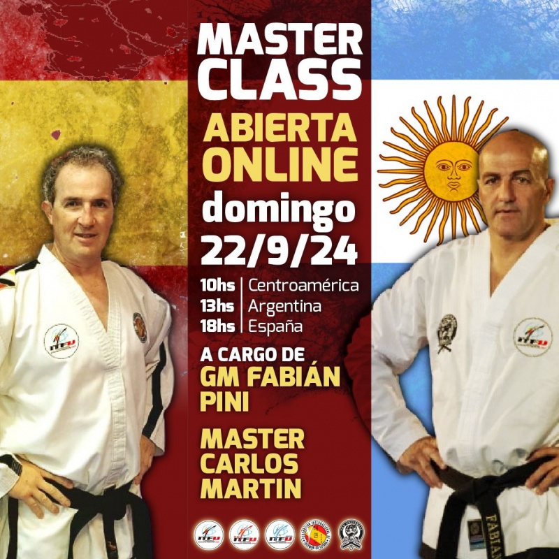 Master Class con Grand Master Fabián Pini y Master Carlos Martín